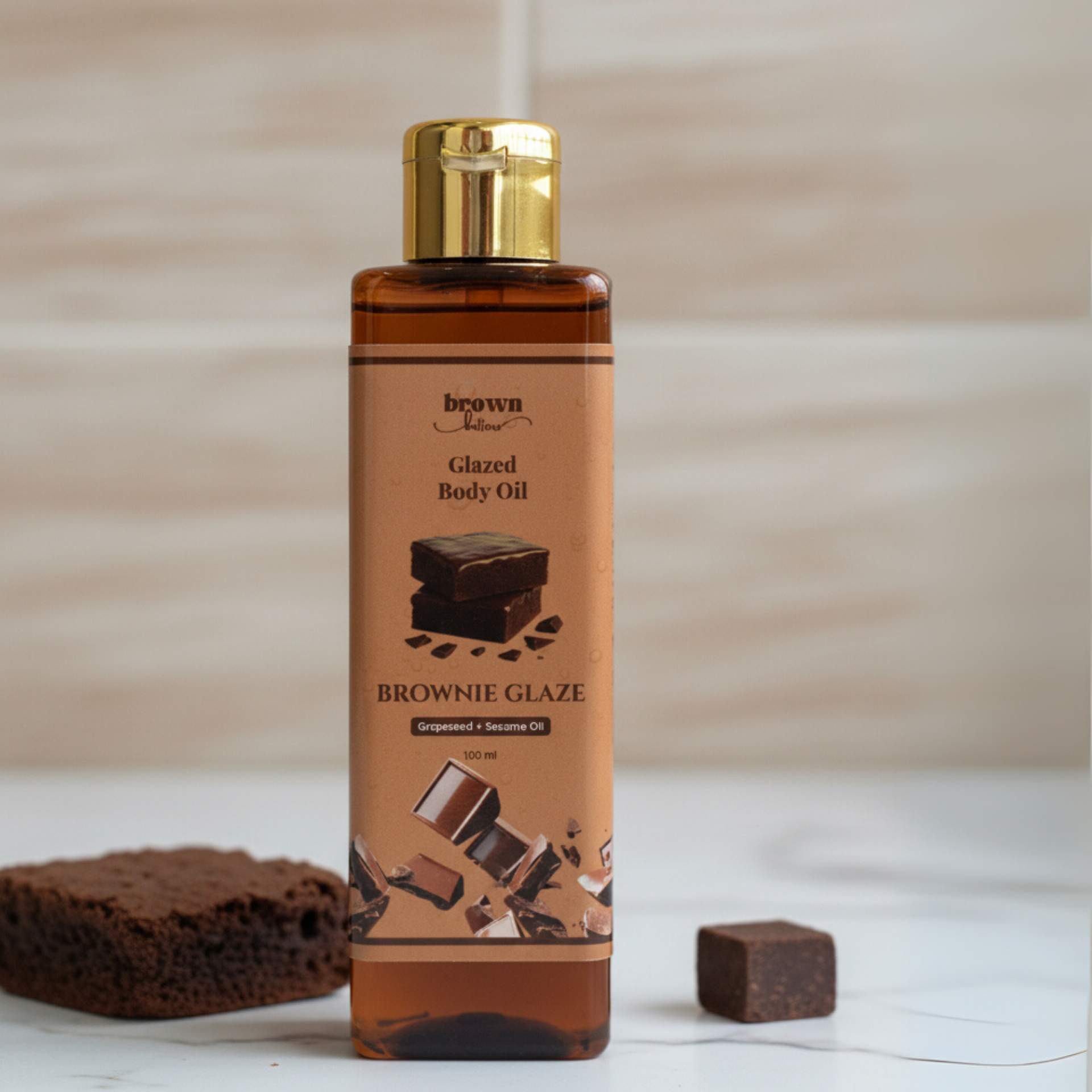 Glazed Body Oil - Brownie Glaze