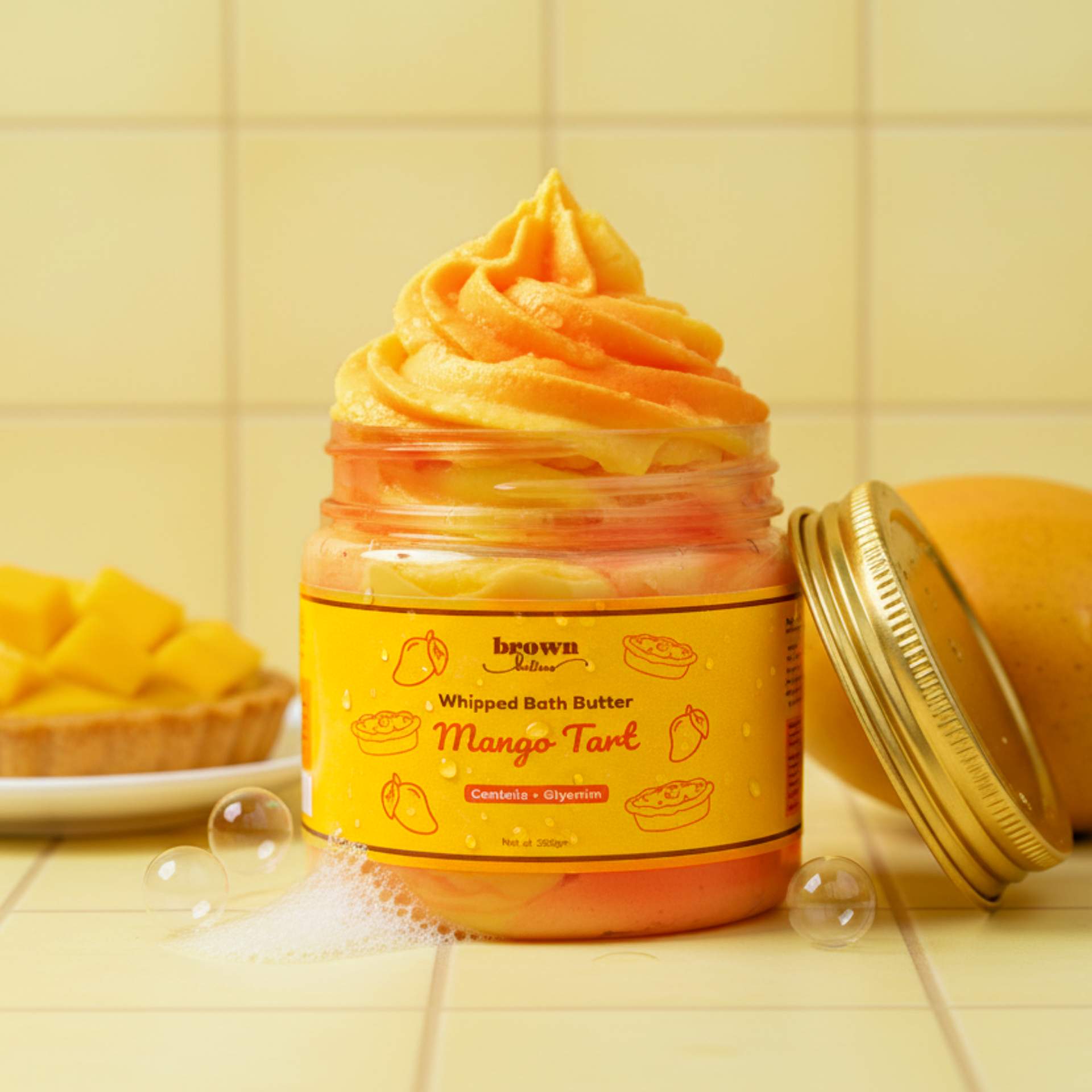 Whipped Bath Butter - Mango Tart