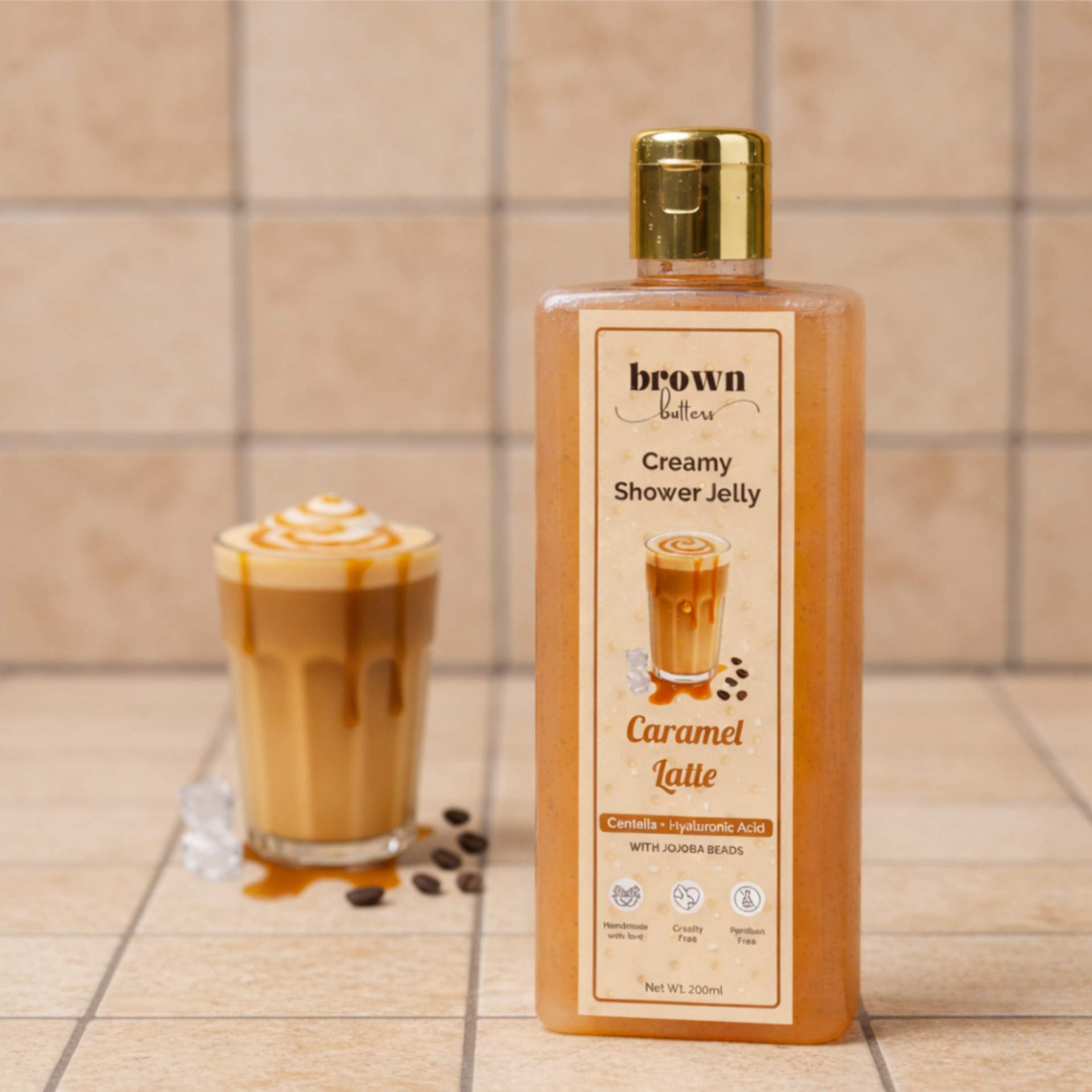 Creamy Shower Jelly - Caramel Latte