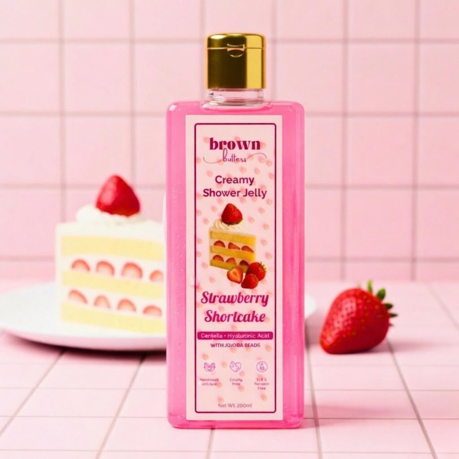 Creamy Shower Jelly - Strawberry Shortcake