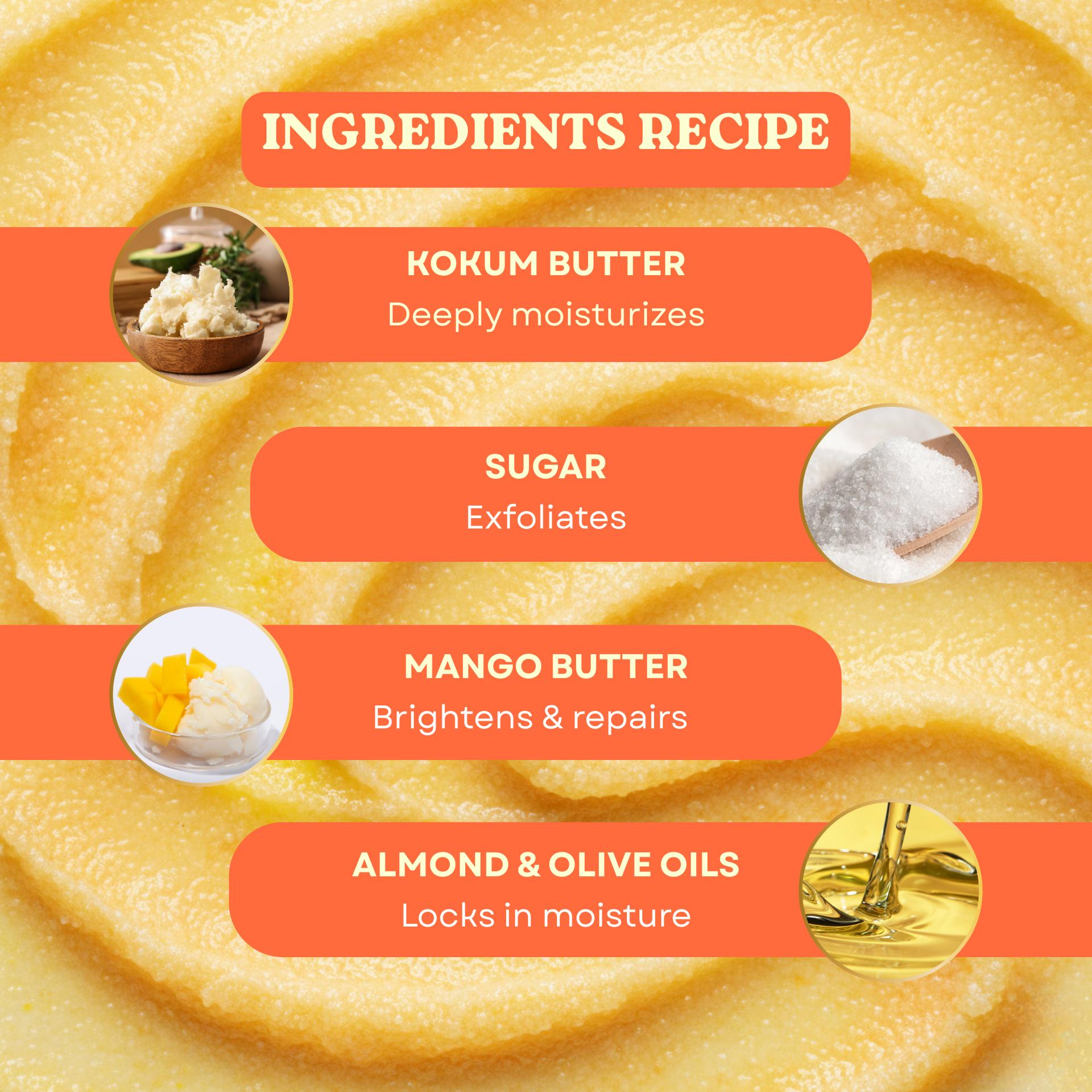 Sugar Body Scrub - Mango Sorbet - Image 3