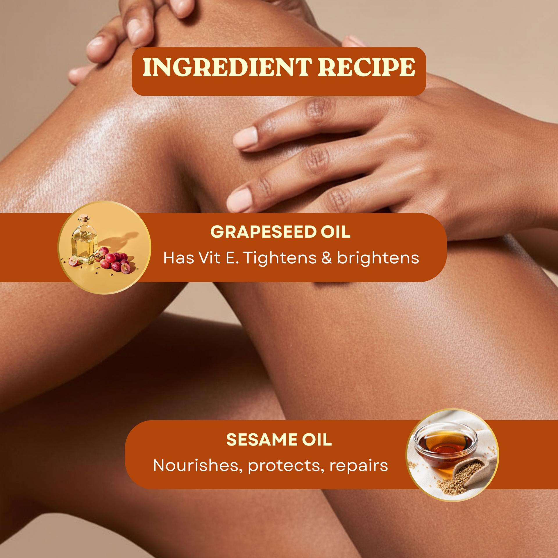 Glazed Body Oil - Vanilla Cupcake - Image 3