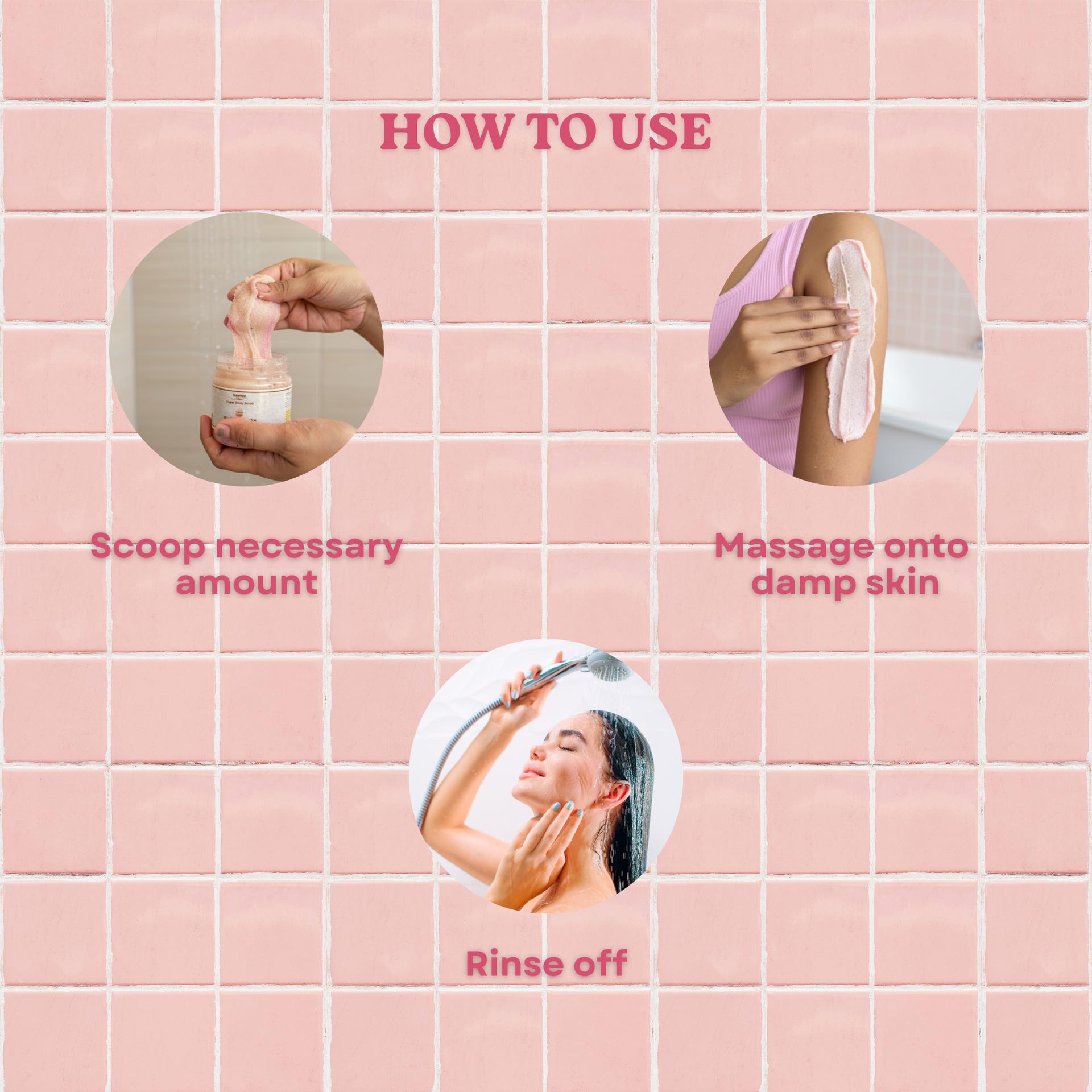 Sugar Body Scrub - Vanilla Cupcake - Image 5