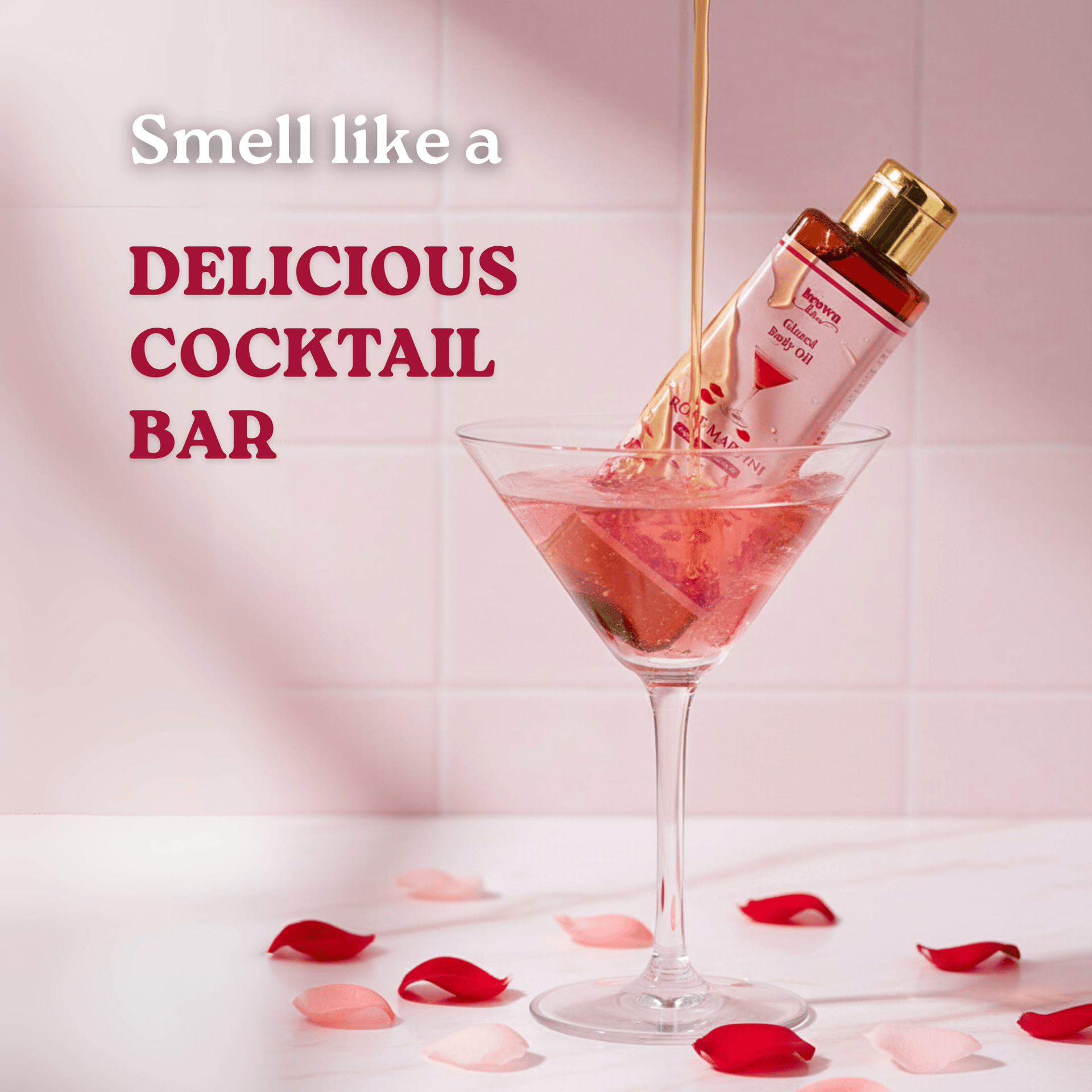 Glazed Body Oil - Rose Martini - Image 6