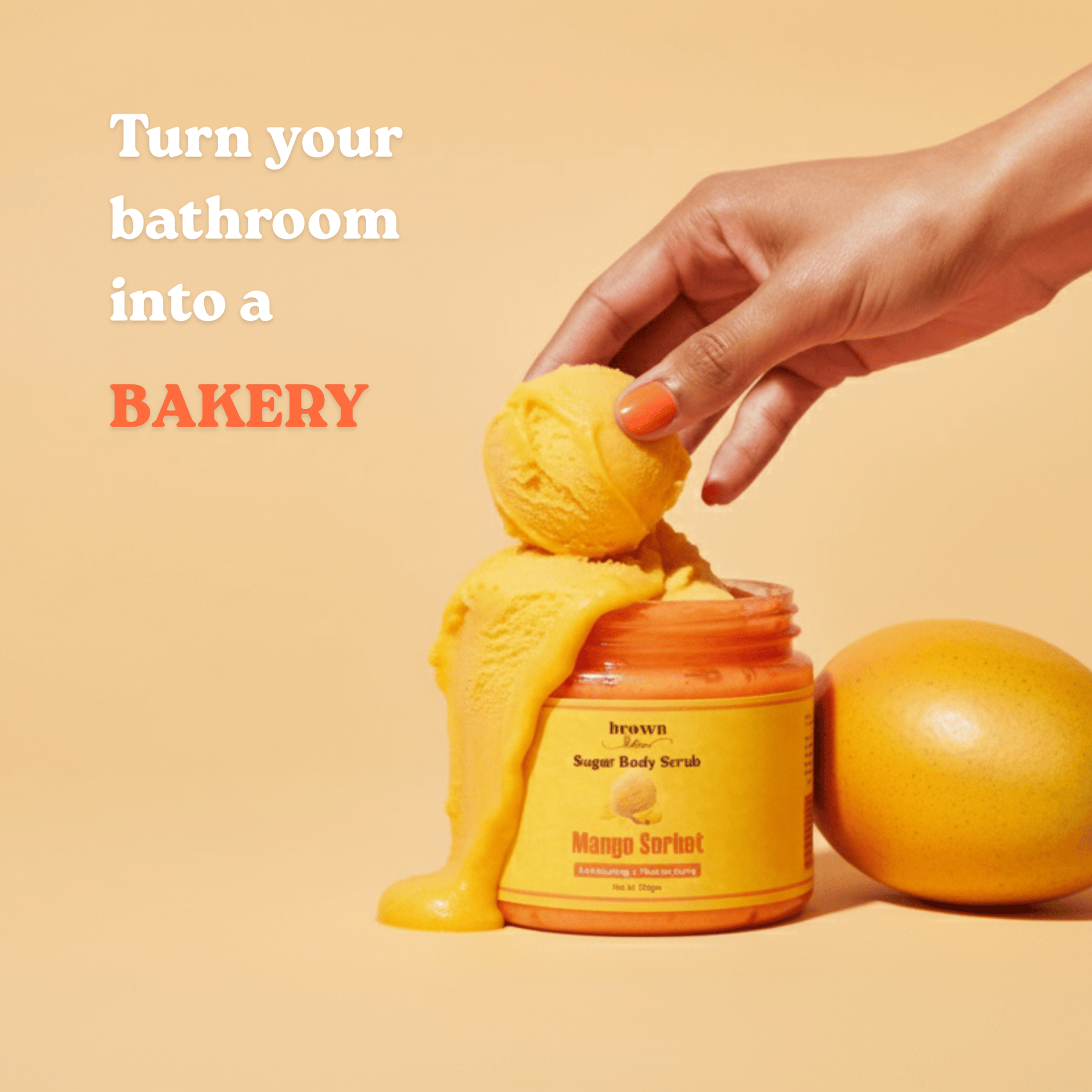 Sugar Body Scrub - Mango Sorbet - Image 6