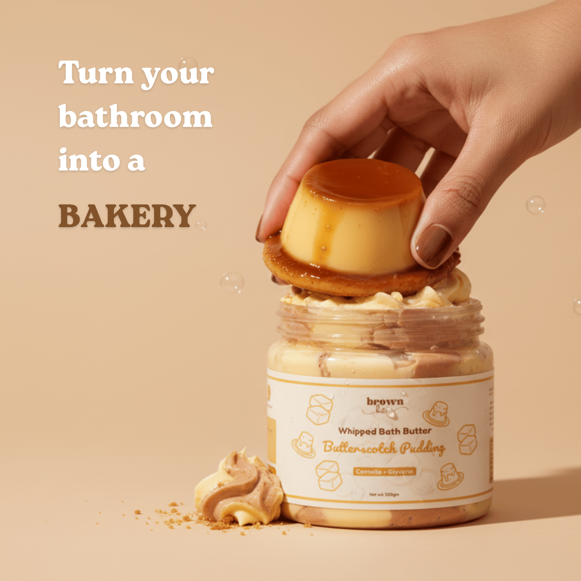 Whipped Bath Butter - Butterscotch Pudding - Image 6