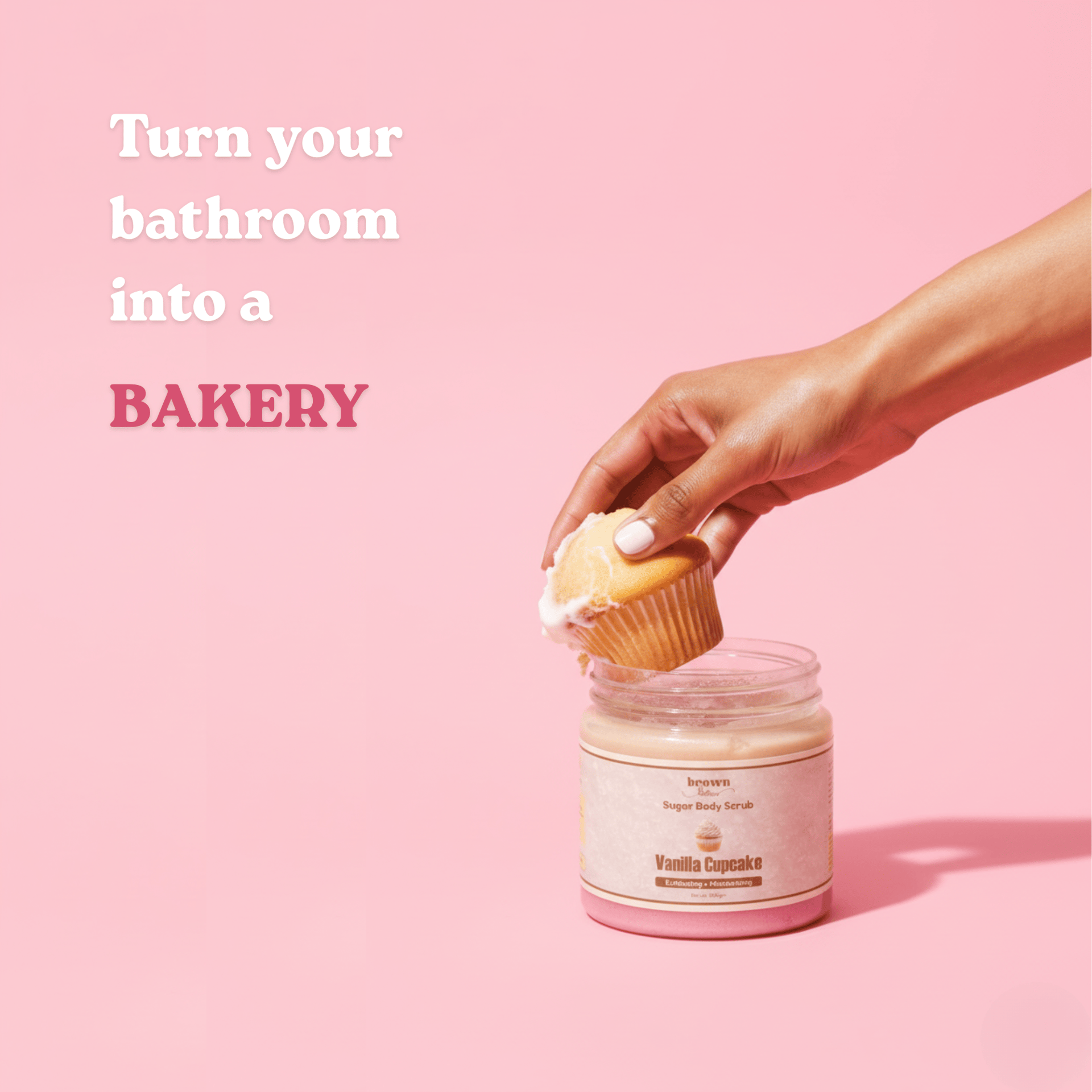 Sugar Body Scrub - Vanilla Cupcake - Image 6