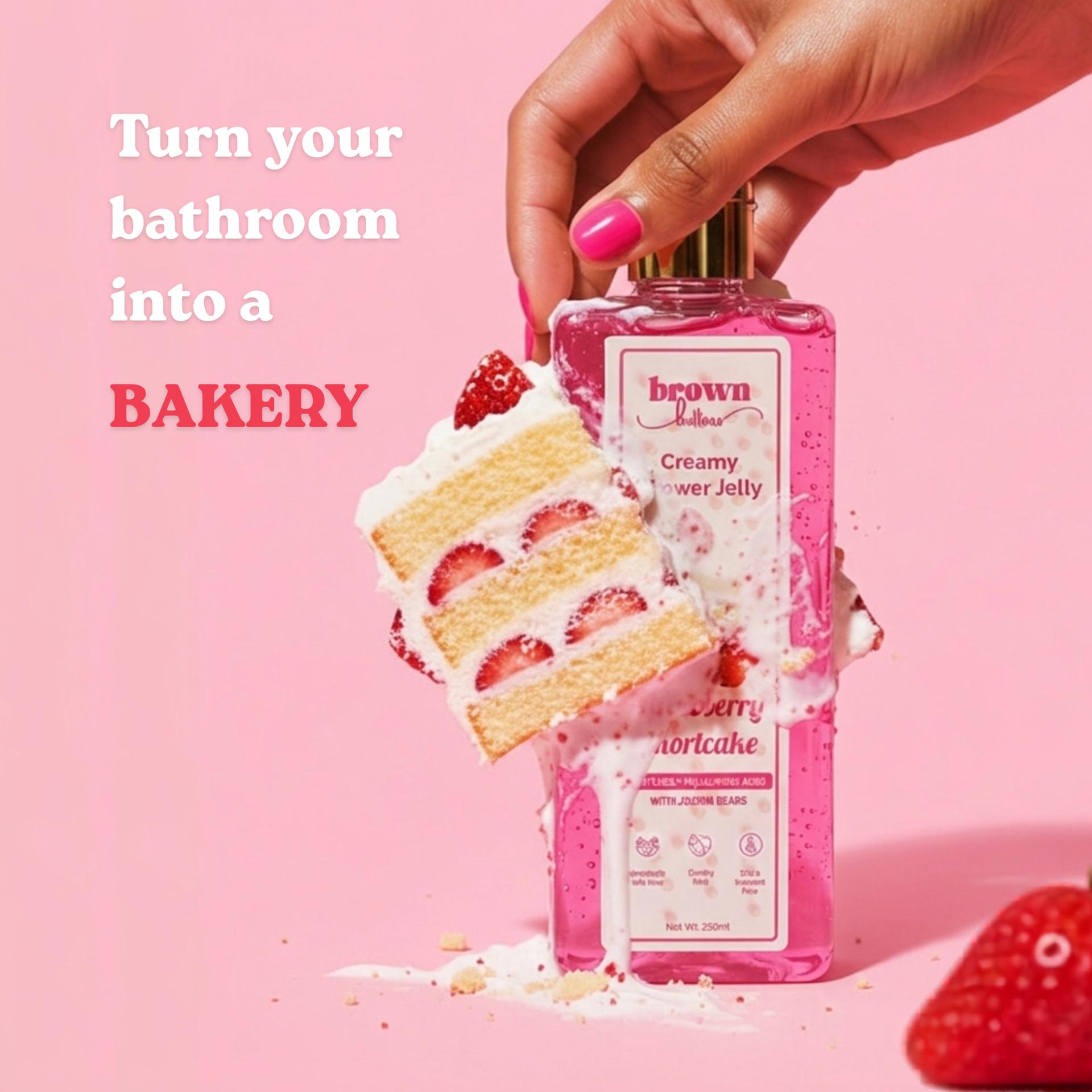 Creamy Shower Jelly - Strawberry Shortcake - Image 6
