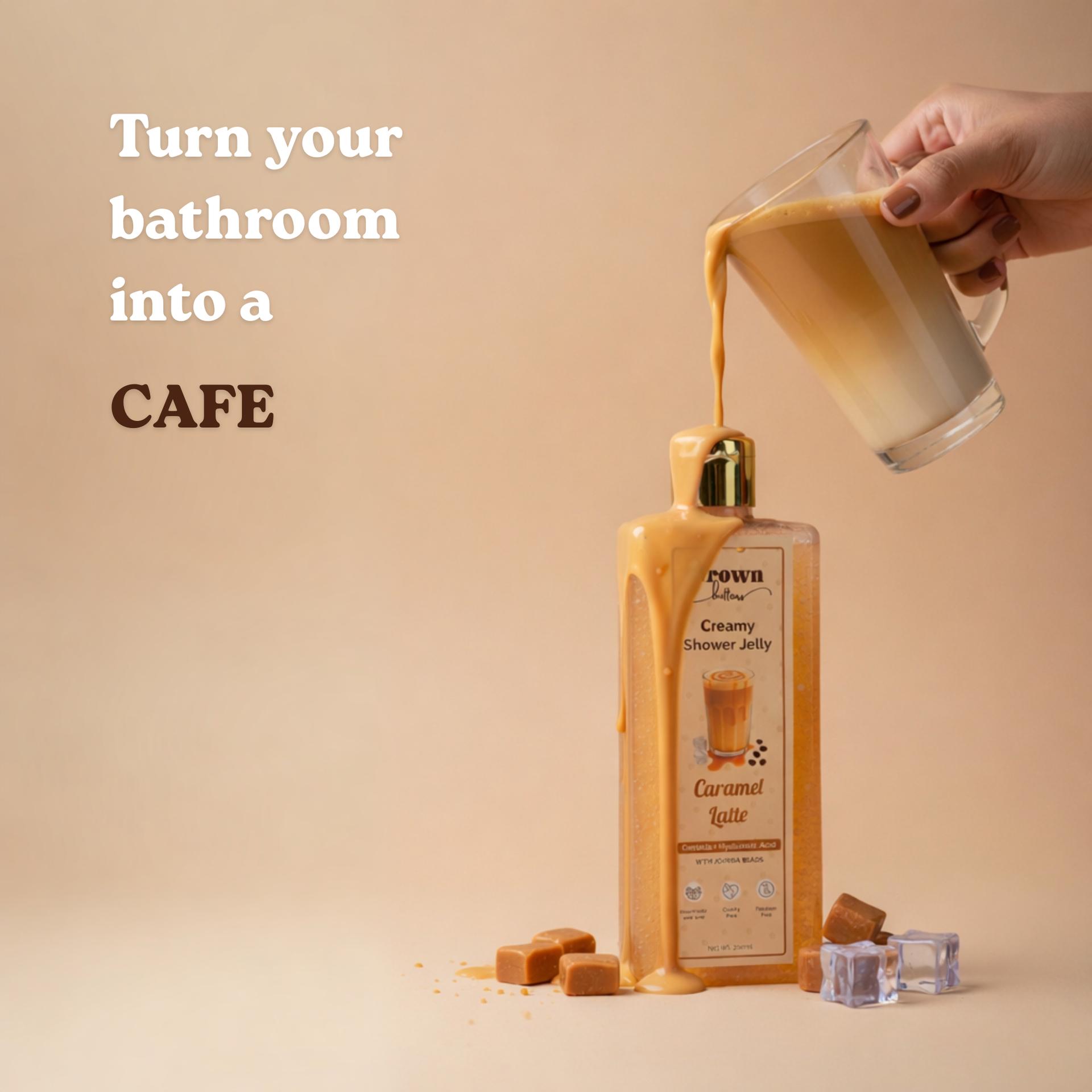 Creamy Shower Jelly - Caramel Latte - Image 6