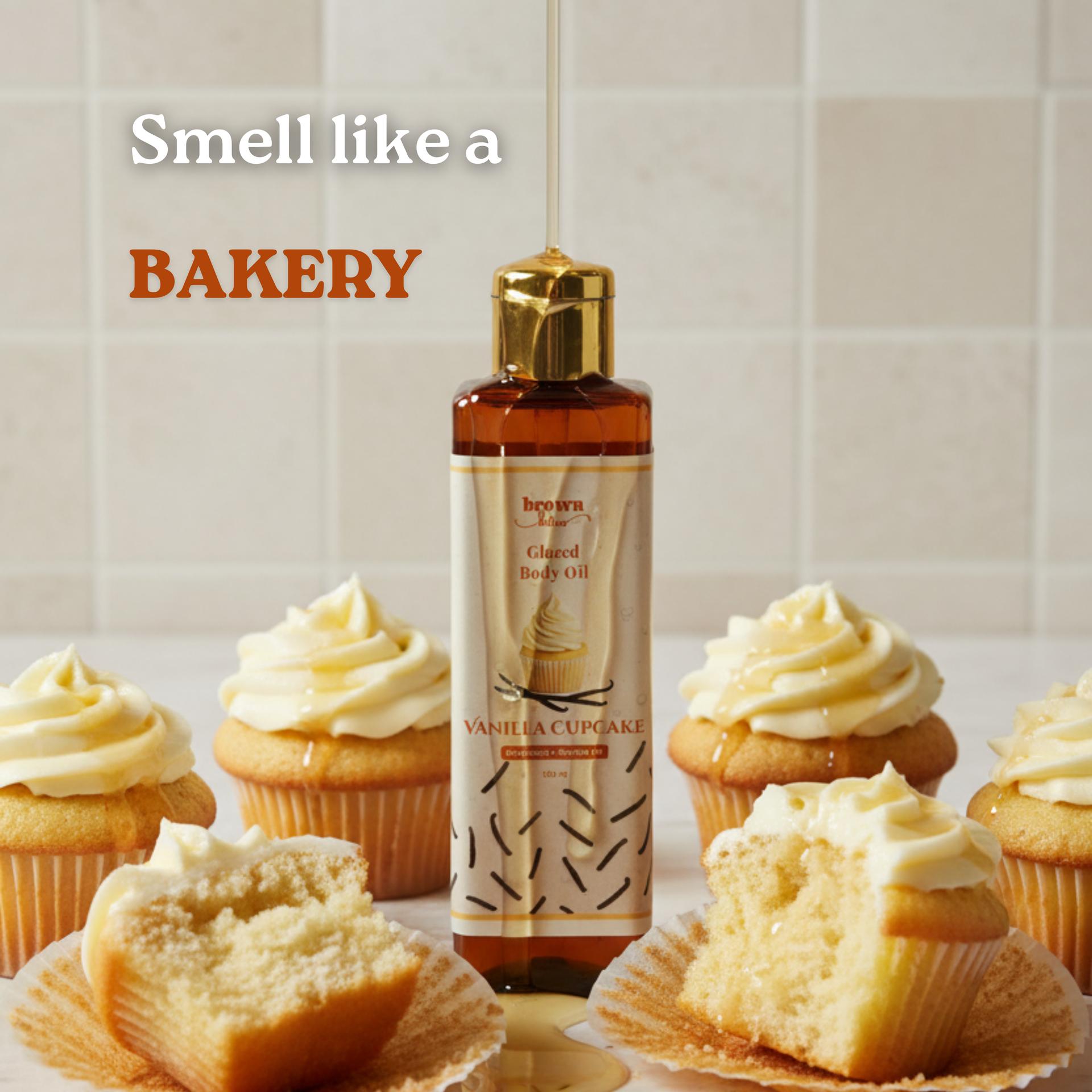Glazed Body Oil - Vanilla Cupcake - Image 6