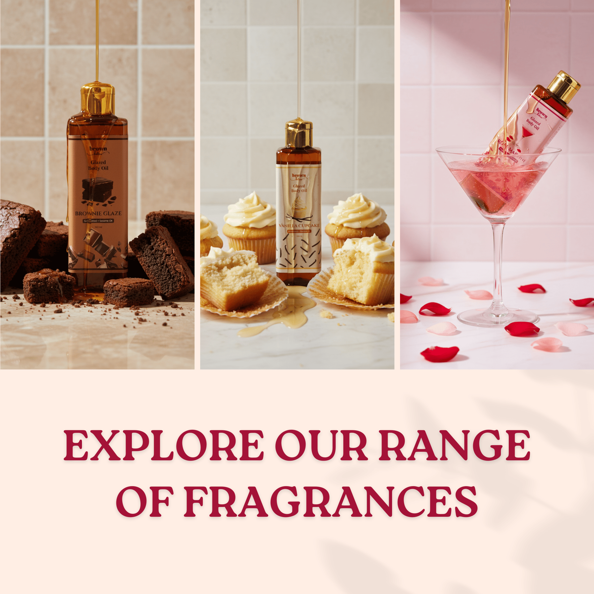 Glazed Body Oil - Rose Martini - Image 7