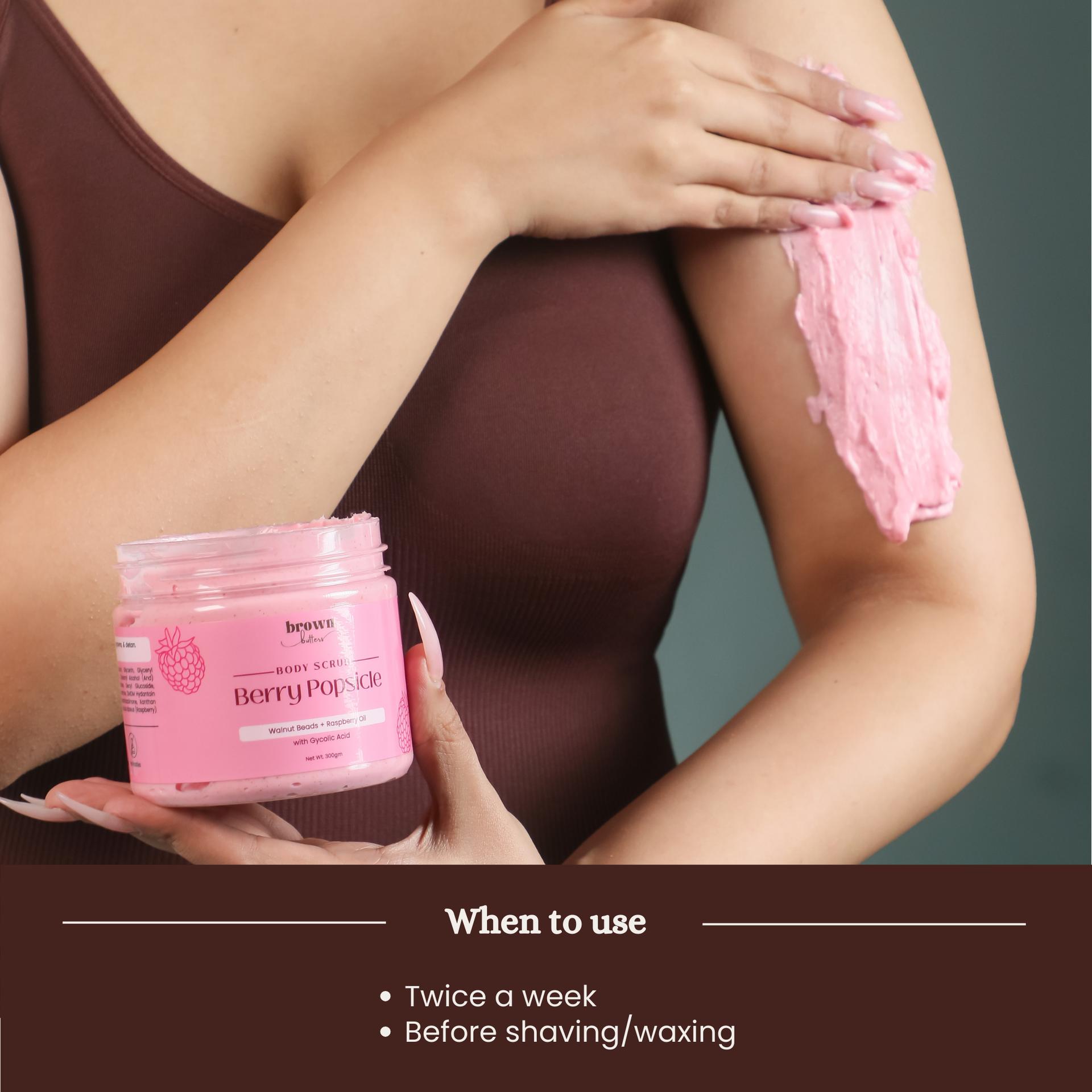 Cream Body Scrub - Berry Popsicle - Image 4
