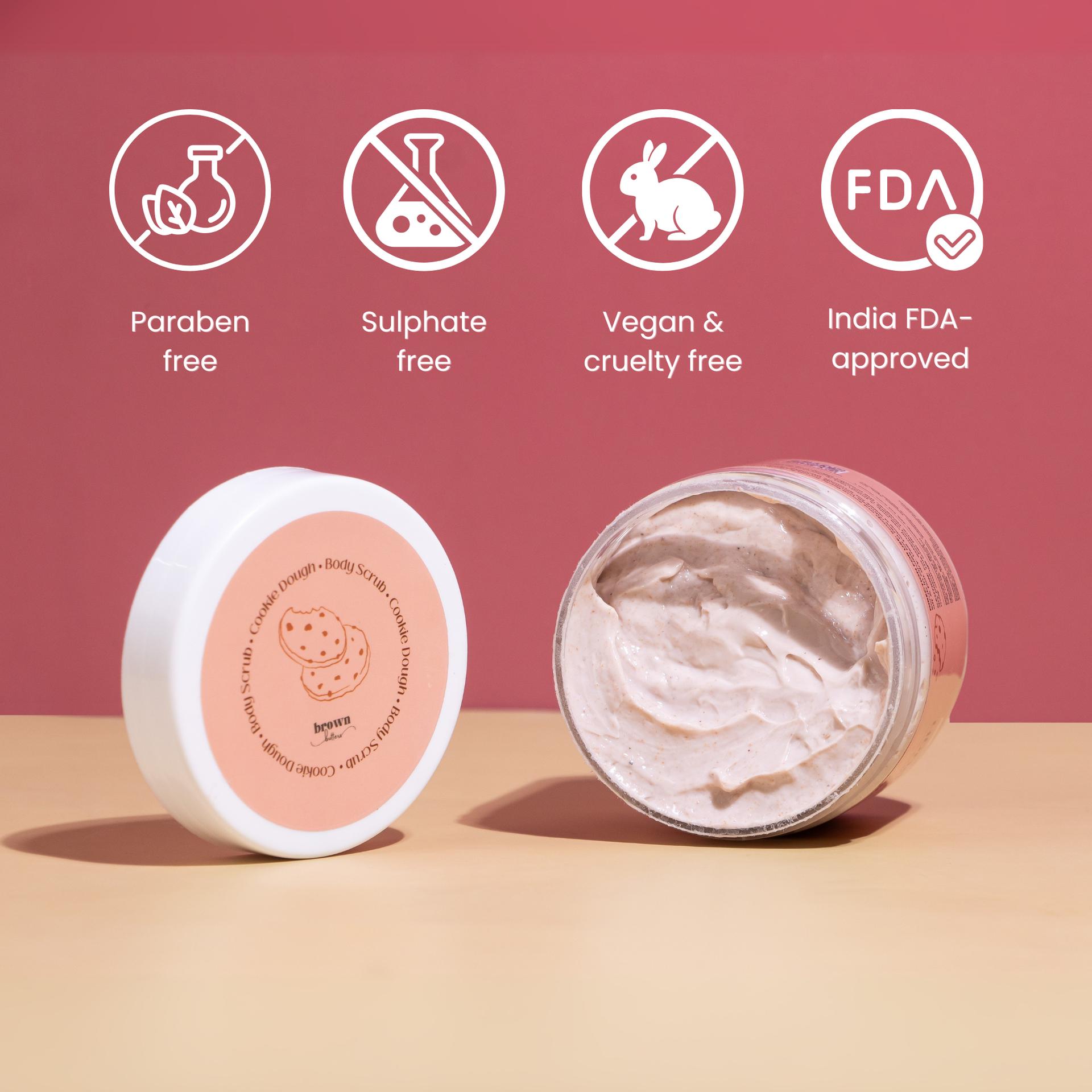 Cream Body Scrub - Cookie Dough - Image 5