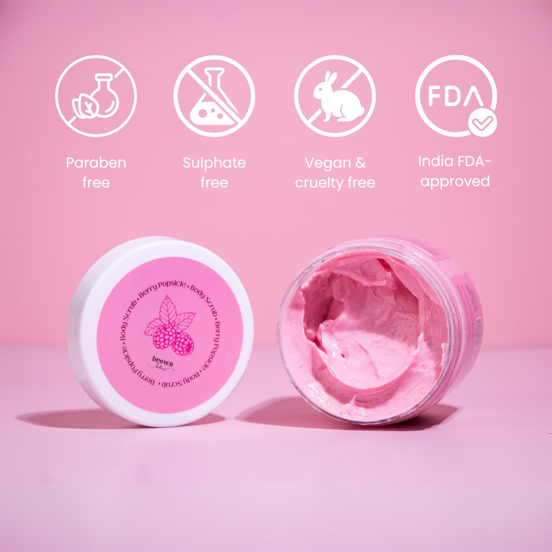 Cream Body Scrub - Berry Popsicle - Image 5