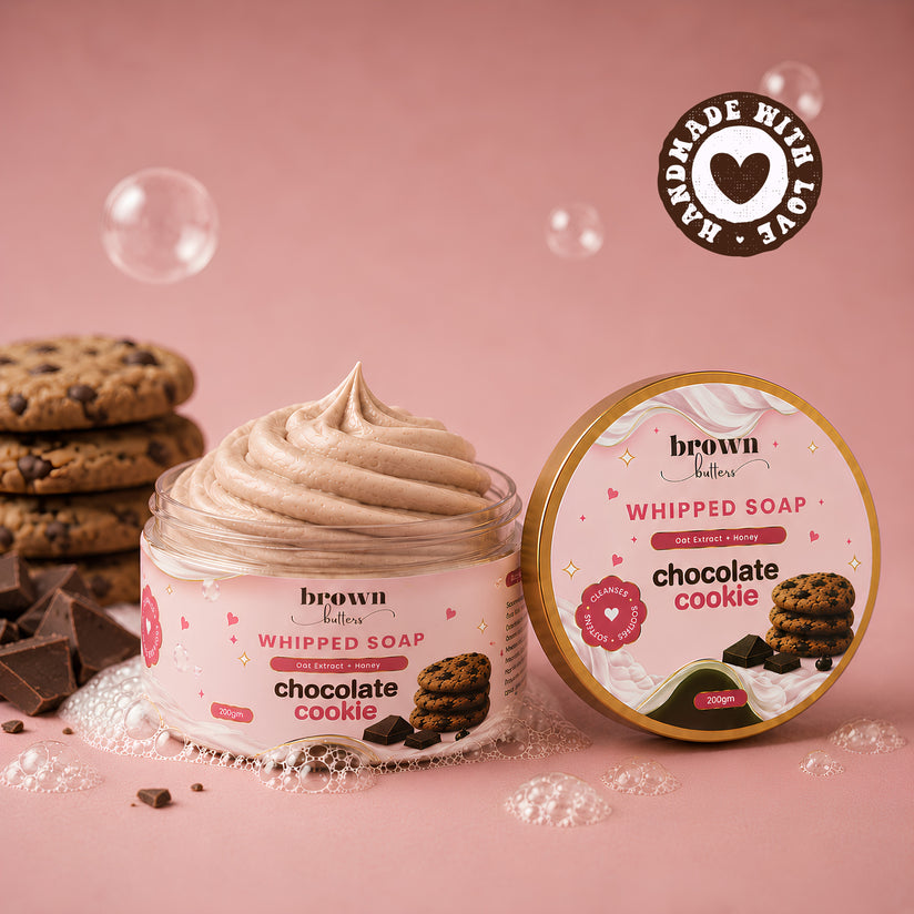 Chocolate Cookie Whipped Soap