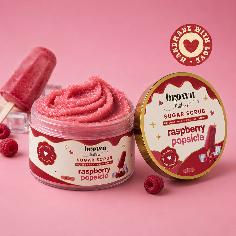 Raspberry Popsicle Sugar Scrub