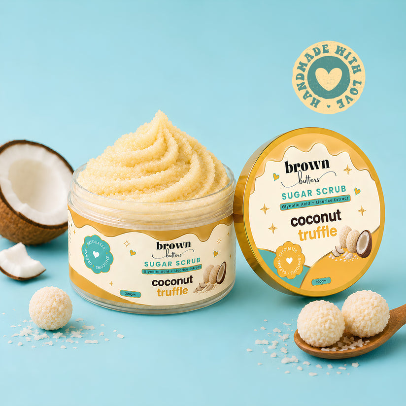 Coconut Truffle Sugar Scrub