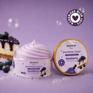 Blueberry Cheesecake Whipped Soap