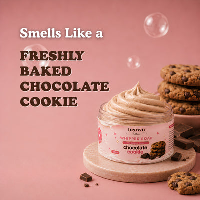 Chocolate Cookie Whipped Soap