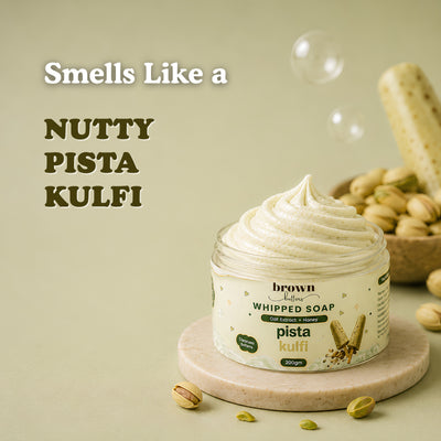 Pista Kulfi Whipped Soap