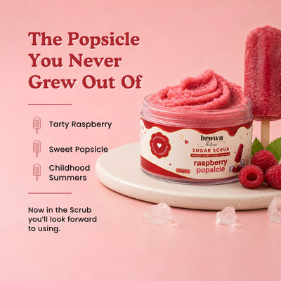 Raspberry Popsicle Sugar Scrub