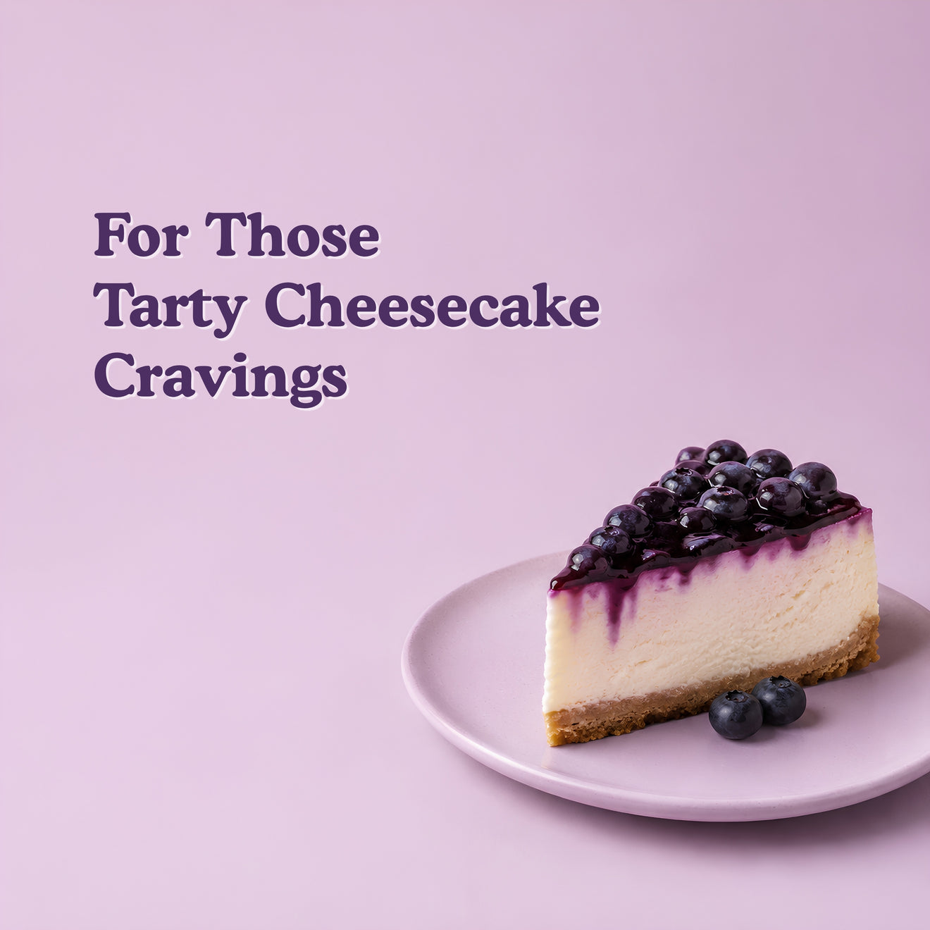 Blueberry Cheesecake Dessert Spa Trio