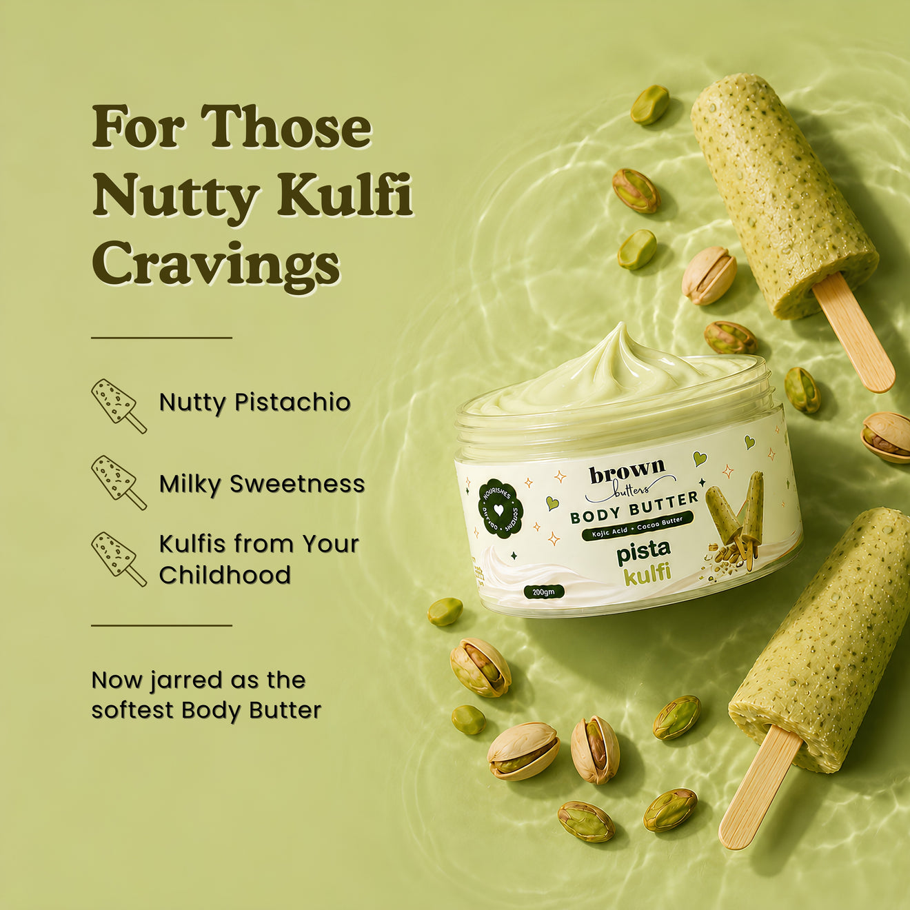 Pista Kulfi Body Butter