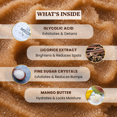 Chocolate Cookie Sugar Scrub