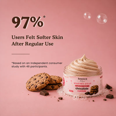 Chocolate Cookie Whipped Soap