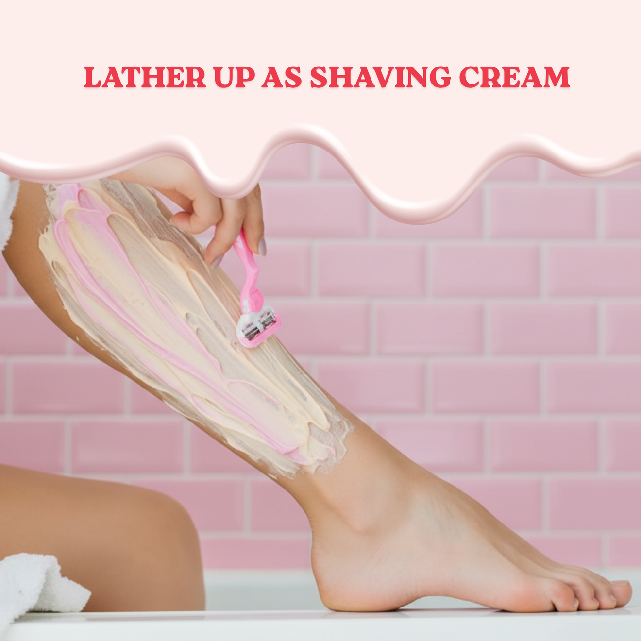 Strawberry Cheesecake Whipped Soap