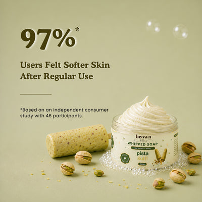 Pista Kulfi Whipped Soap