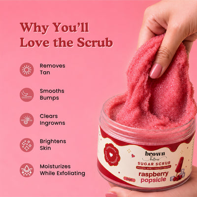 Raspberry Popsicle Dessert Spa Trio