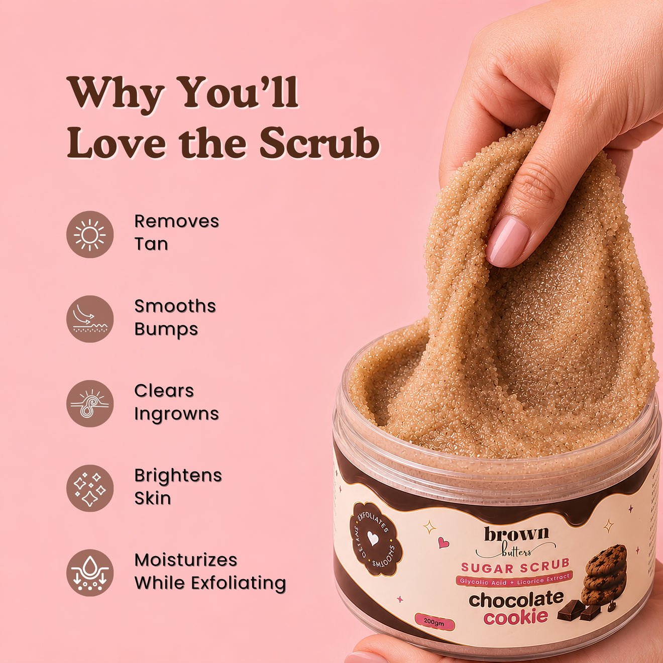 Chocolate Cookie Dessert Spa Trio
