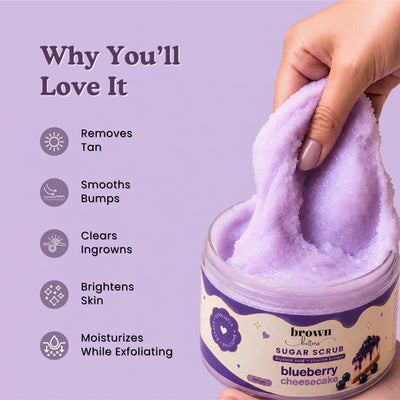 Blueberry Cheesecake Sugar Scrub