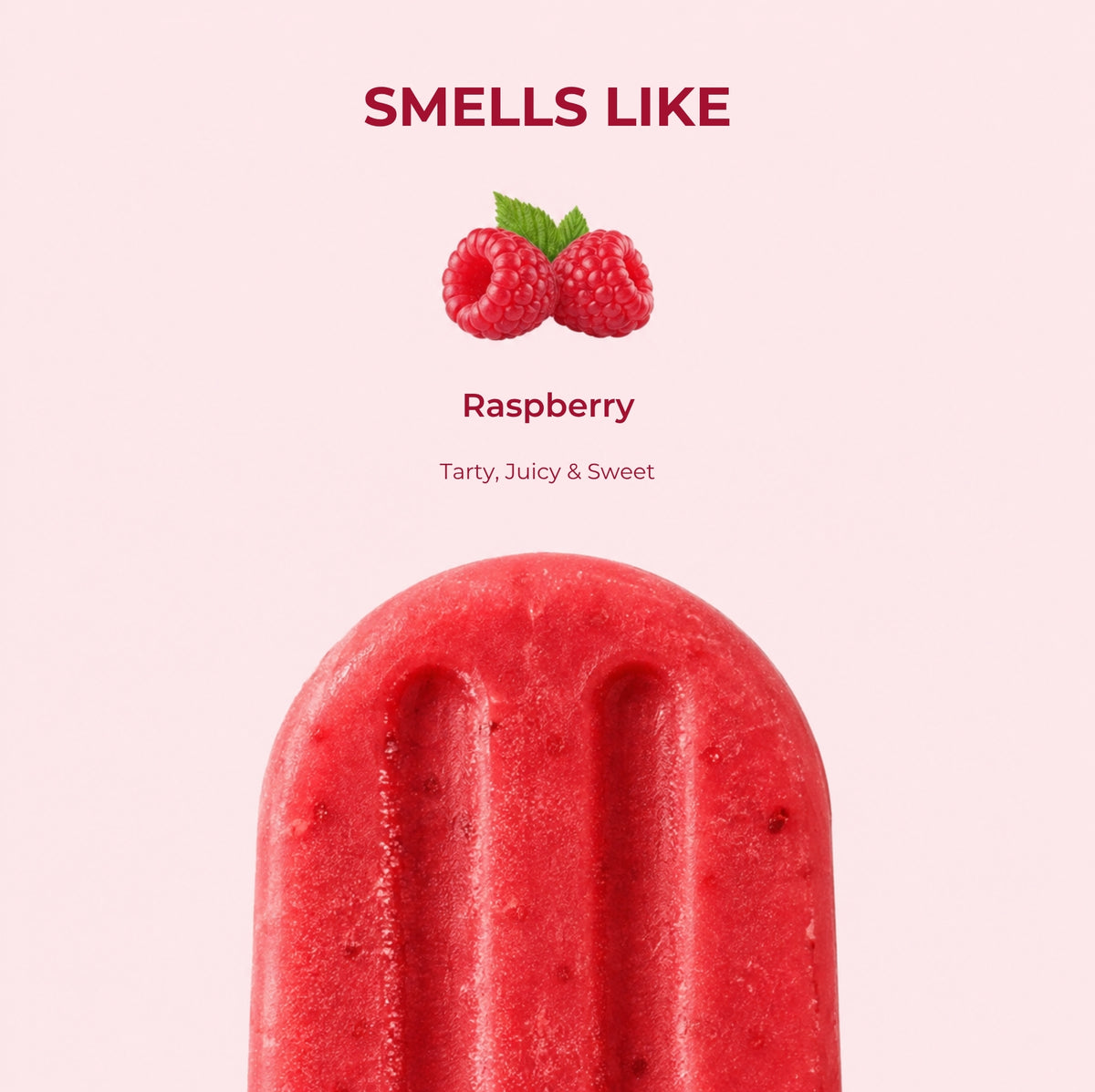 Brown Butters Raspberry Popsicle trio smells like card: raspberry popsicle, tarty, juicy and sweet.