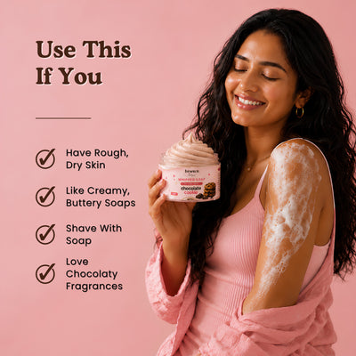 Chocolate Cookie Whipped Soap
