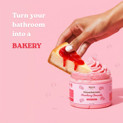 Strawberry Cheesecake Whipped Soap