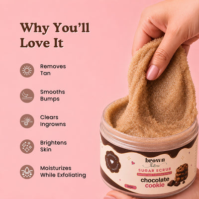 Chocolate Cookie Sugar Scrub