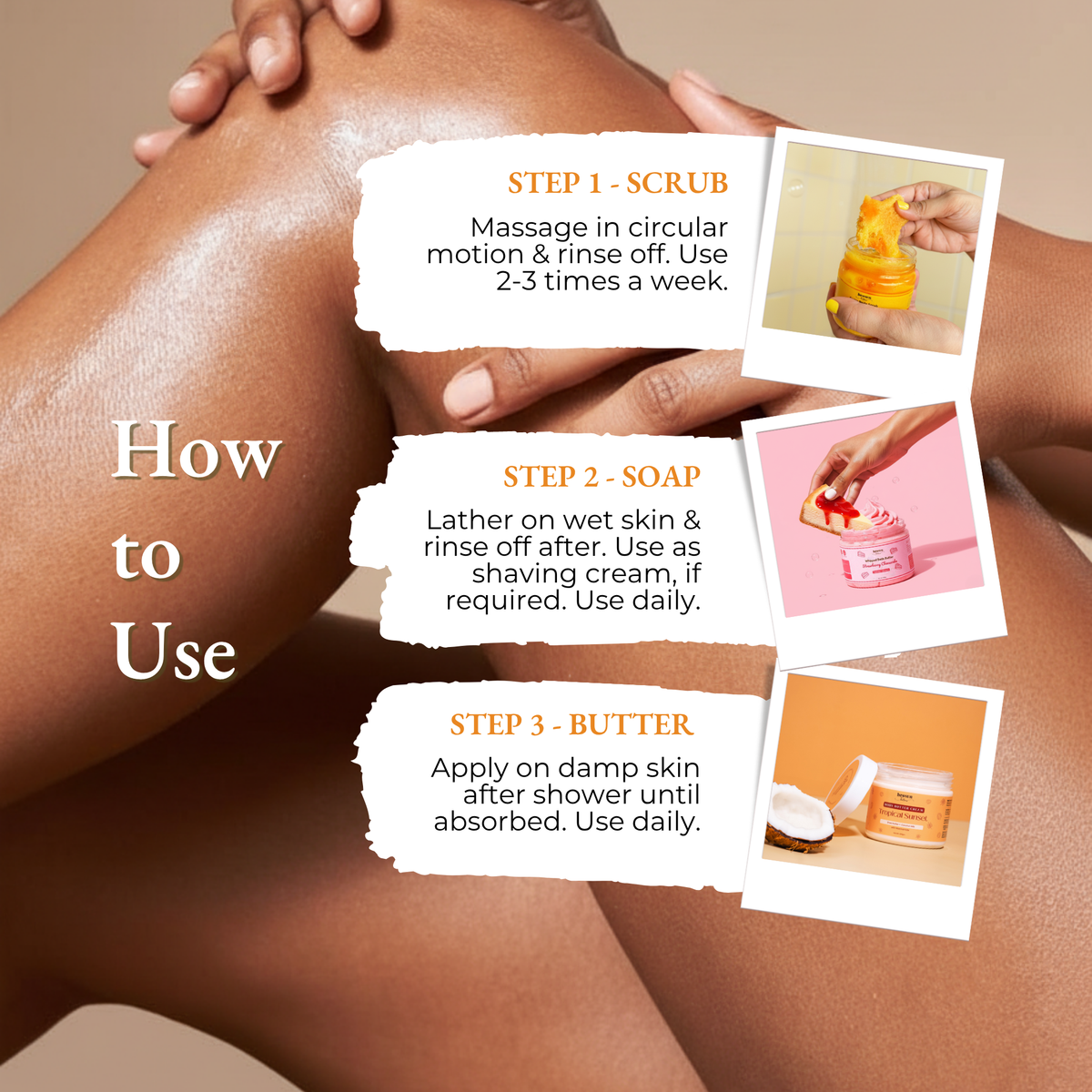 Brown Butters Paradise Island Trio Bundle Detail