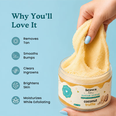 Coconut Truffle Sugar Scrub