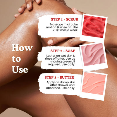 Raspberry Popsicle Dessert Spa Trio