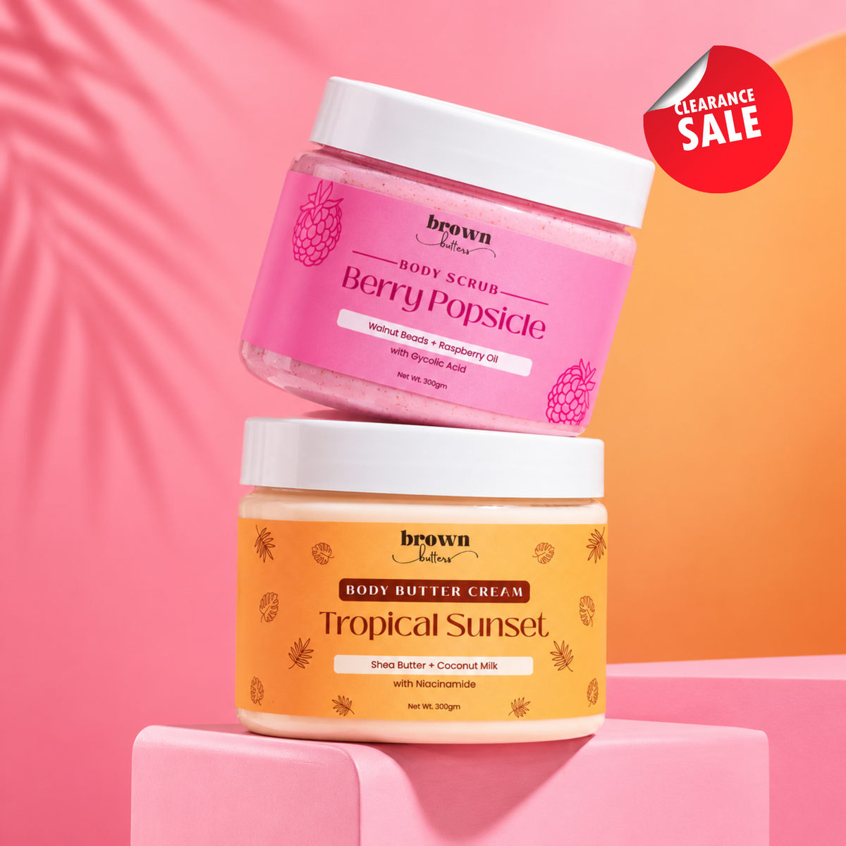 Tropical Vibes Detan & Moisturize Duo