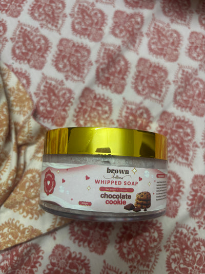 Chocolate Cookie Whipped Soap