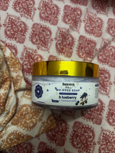 Blueberry Cheesecake Whipped Soap