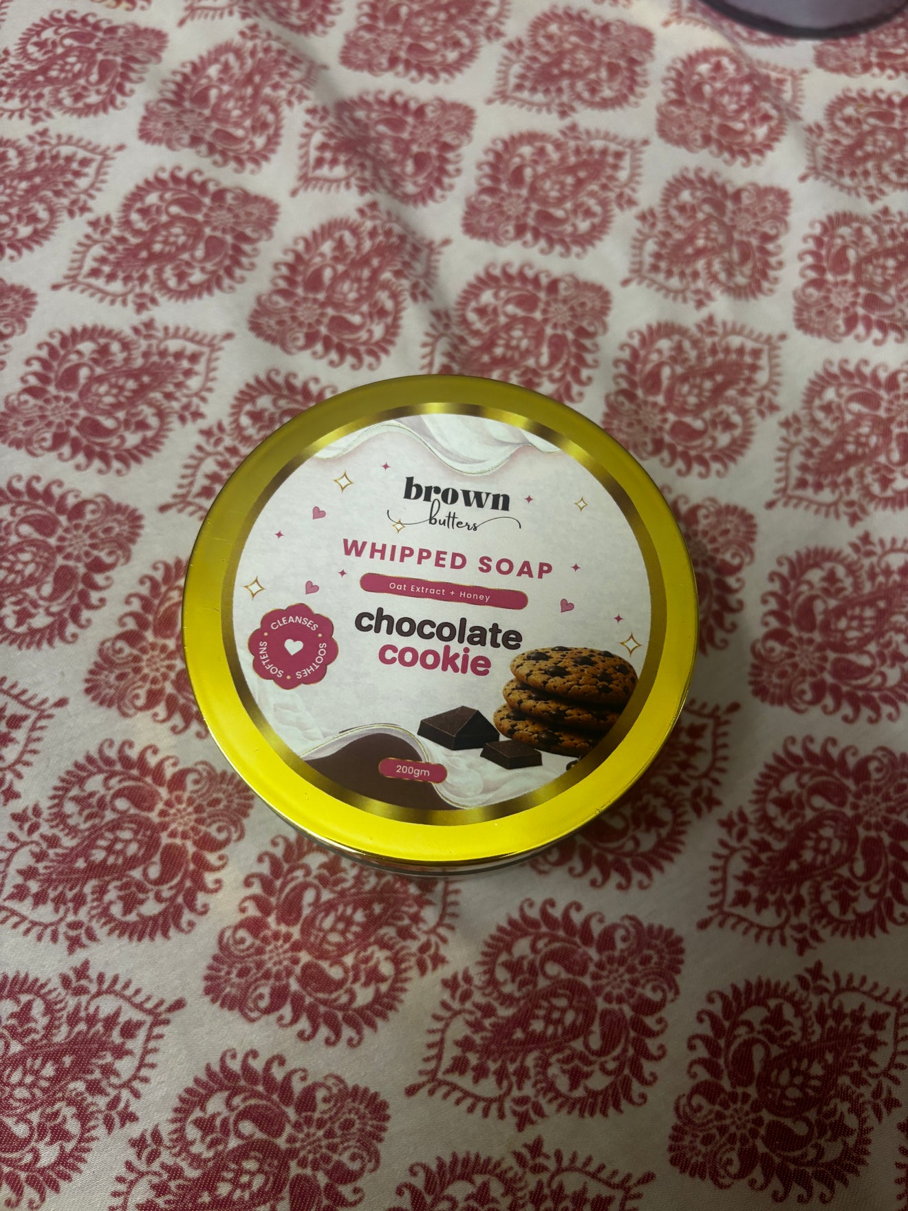 Chocolate Cookie Whipped Soap