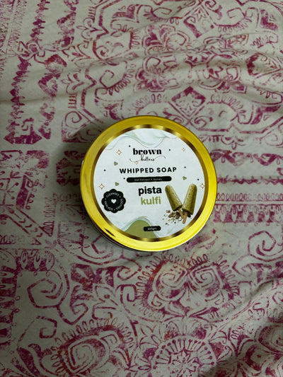 Pista Kulfi Whipped Soap