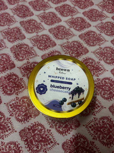 Blueberry Cheesecake Whipped Soap
