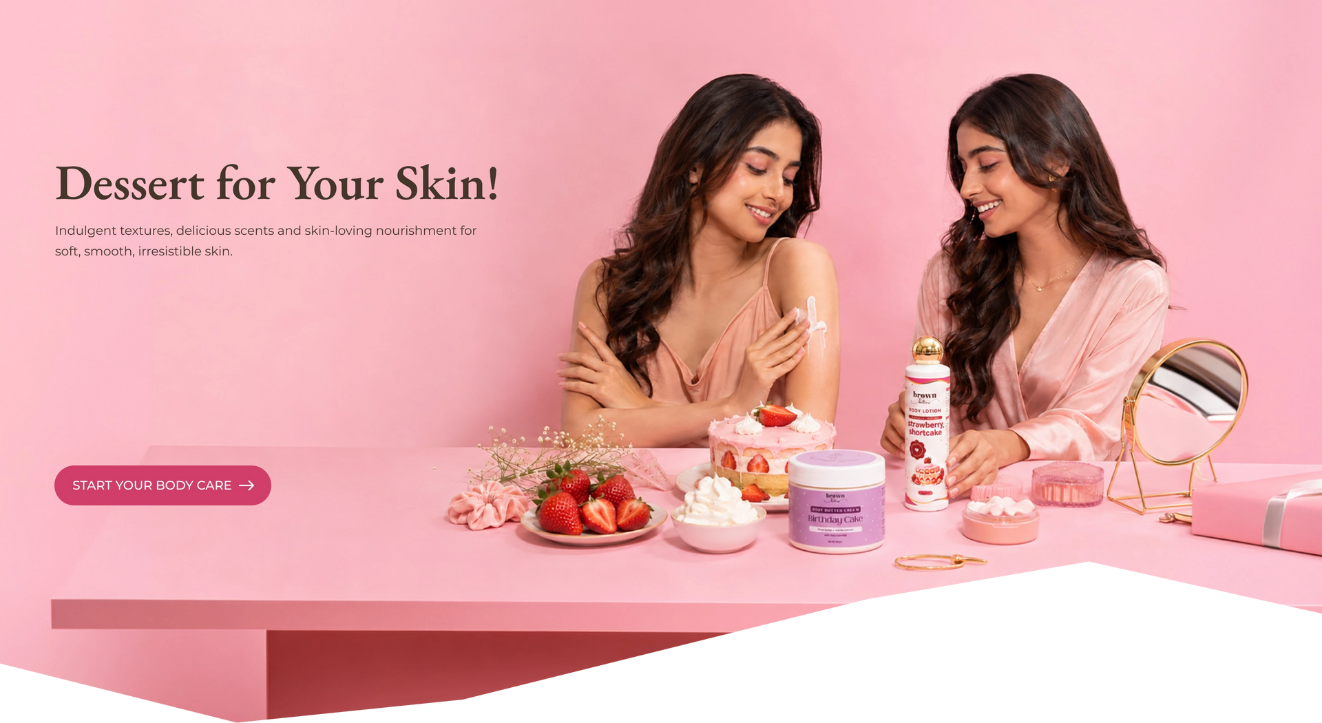 Brown Butters body care range - Dessert for Your Skin